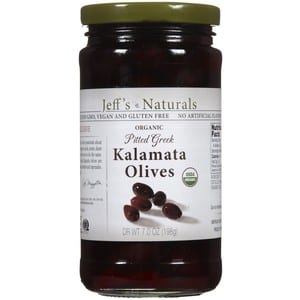 Jeff's Natural Jeff's Natural Kalamata Olive - Kalamata - Case Of 6 - 7 Oz.