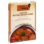 Kitchen Of India Paste - Butter Chicken Curry - 3.5 Oz - Case Of 6