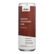 Slate Milk - Milk Aseptic Lf Chocolate - Case Of 12 - 11 Fz