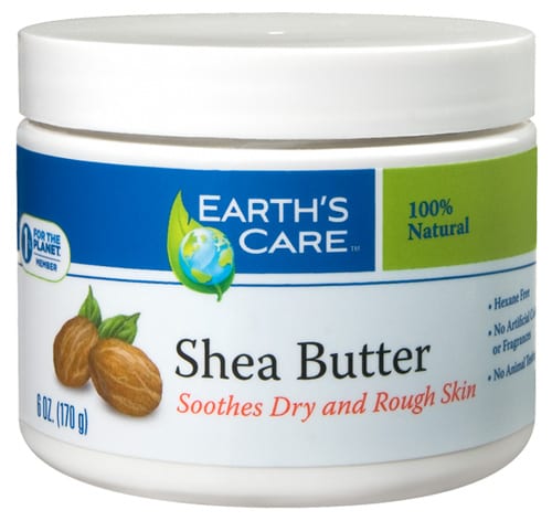 Earth's Care Shea Butter 100% Pure Natural (1x6 Oz)