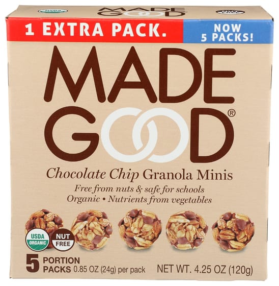Madegood: Org Granola Mini Chc Chp, 4.25 Oz