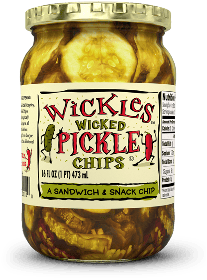 Wickles Pickle Chip Wicked, 16 Oz