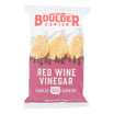 Boulder Canyon: Red Wine Vinegar Kettle Cooked Potato Chips, 5 Oz