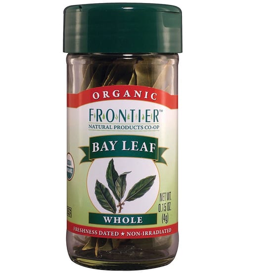 Frontier Herb Bay Leaf - Organic - Whole - .15 Oz