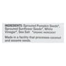 Go Raw - Snack Seed Sslt&vngr Sprt - Case Of 10 - 4 Oz