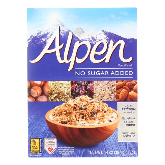 Alpen No Added Sugar Muesli Cereal - 14 Oz.