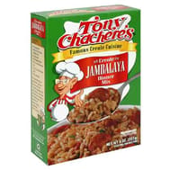 Tony Chachere's Famous Creole Cuisine Creole Jambalaya Dinner Mix  - Case Of 12 - 8 Oz