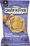 Deep River Kettle Cooked Potato Chips Sweet Maui Onion, 2 Oz