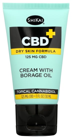 Shikai: Cream Cbd W Borage Trl Sz, 1 Oz