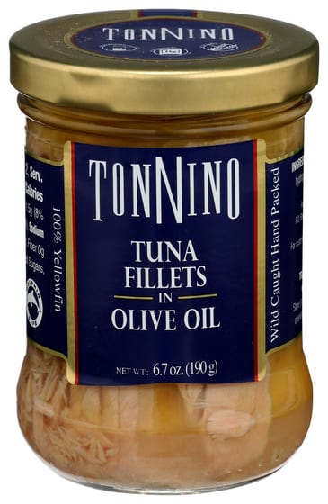 Tonnino: Tuna Fillets In Oil, 6.7 Oz