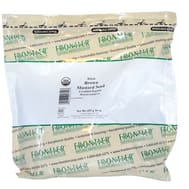 Frontier Herb Mustard Seed Organic Brown Whole - Single Bulk Item - 1lb