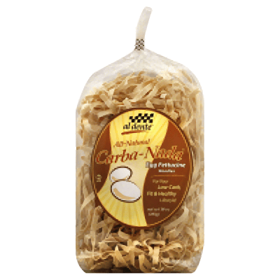 Al Dente: Carba-nada Egg Fettuccine Noodles, 10 Oz