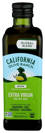 California Olive Ranch: Global Blend Medium Extra Virgin Olive Oil, 16.9 Fo