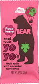 Bear Yoyo Raspberry Fruit Rolls Single 0.7 Oz