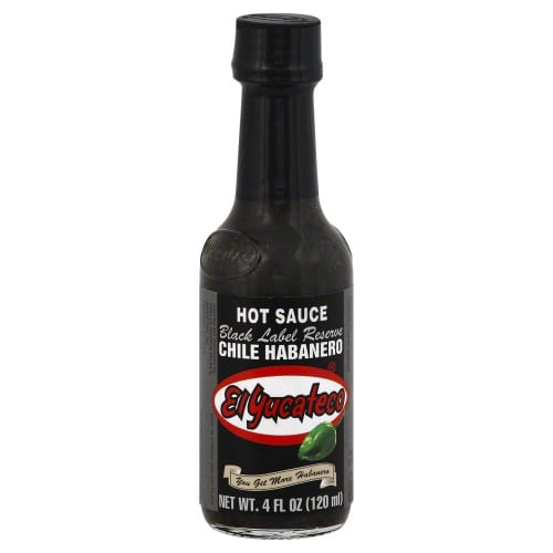 El Yucateco: Sauce Hot Chile Habanero, 4 Oz