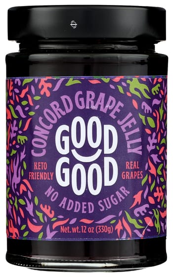 Good Good: Jam Sweet Grape, 12 Oz