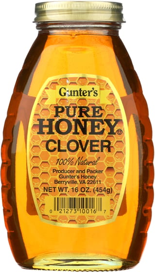 Gunters Honey Clover, 16 Oz
