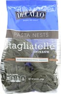 Delallo: Spinach Tagliatelle Nest Pasta, 8.8 Oz