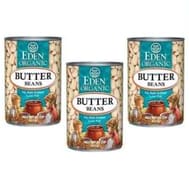 Eden Foods Butter Beans Organic - Case Of 12 - 15 Oz.