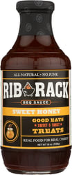Rib Rack: Sweet Honey Bbq Sauce, 19 Oz
