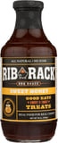 Rib Rack: Sweet Honey Bbq Sauce, 19 Oz