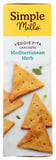 Simple Mills: Mediterranean Herb Veggie Pita Crackers, 4.25 Oz
