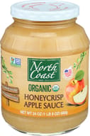 North Coast: Organic Honeycrisp Apple Sauce, 24 Oz