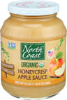 North Coast: Organic Honeycrisp Apple Sauce, 24 Oz