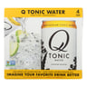 Q Drinks - Tonic Water - Case Of 6/4 Packs/7.5oz Cans