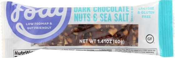 Fody Food Co Bar Dark Chocolate Sea Salt, 1.41 Oz