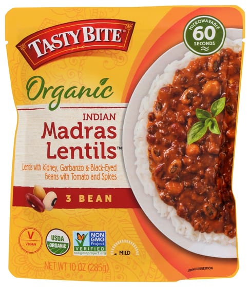 Tasty Bite: Madras Lentils 3bn Entree, 10 Oz