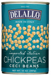 Delallo Bean Chick Peas, 14 Oz