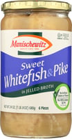 Manischewitz: Sweet Whitefish & Pike In Jelled Broth, 24 Oz