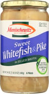 Manischewitz: Sweet Whitefish & Pike In Jelled Broth, 24 Oz