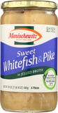 Manischewitz: Sweet Whitefish & Pike In Jelled Broth, 24 Oz