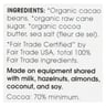 Alter Eco Americas Organic Chocolate Bar - Deep Dark Sea Salt - 2.82 Oz Bars - Case Of 12