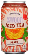 Swoon: Tea Peach Iced Zero Sugar, 12 Fo