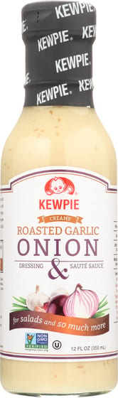 Kewpie: Roasted Garlic Onion Dressing, 12 Oz