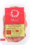 Olli  Salumeria: Sopressata Robust Salame Pre Sliced, 4 Oz