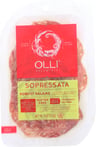 Olli  Salumeria: Sopressata Robust Salame Pre Sliced, 4 Oz