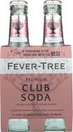Fever-tree: Club Soda Bottle 4x6.8 Oz Bottles, 27.2 Oz