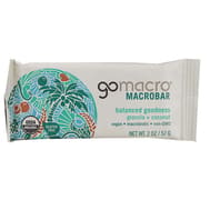 Gomacro Organic Macrobar - Granola With Coconut - 2 Oz Bars - Case Of 12