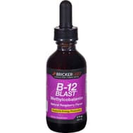Bricker Labs B12 Blast Methylcobalamin Natural Raspberry 2 Oz