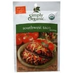 Simply Organic Mild Taco Seasoning Mix - Case Of 12 - 1.13 Oz.