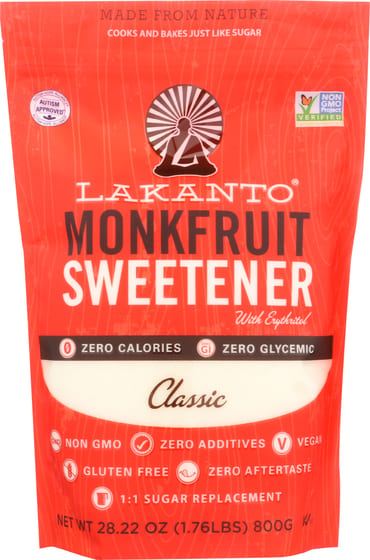Lakanto: Sweetener Classic Monkfruit, 28.22 Oz