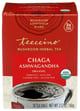 Teeccino: Tea Chaga Ashwagandha Mushroom, 10 Ct