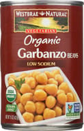 Westbrae Natural Vegetarian Organic Garbanzo Beans, 15 Oz