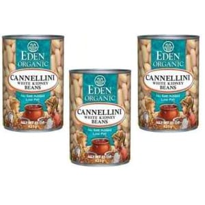Eden Foods: Organic Cannellini White Kidney Beans, 15 Oz