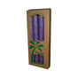 Aloha Bay Palm Tapers Violet (4 Candles)
