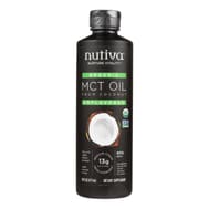 Nutiva Organic Mct Oil - From Coconut - Unflavored - 16 Fl Oz